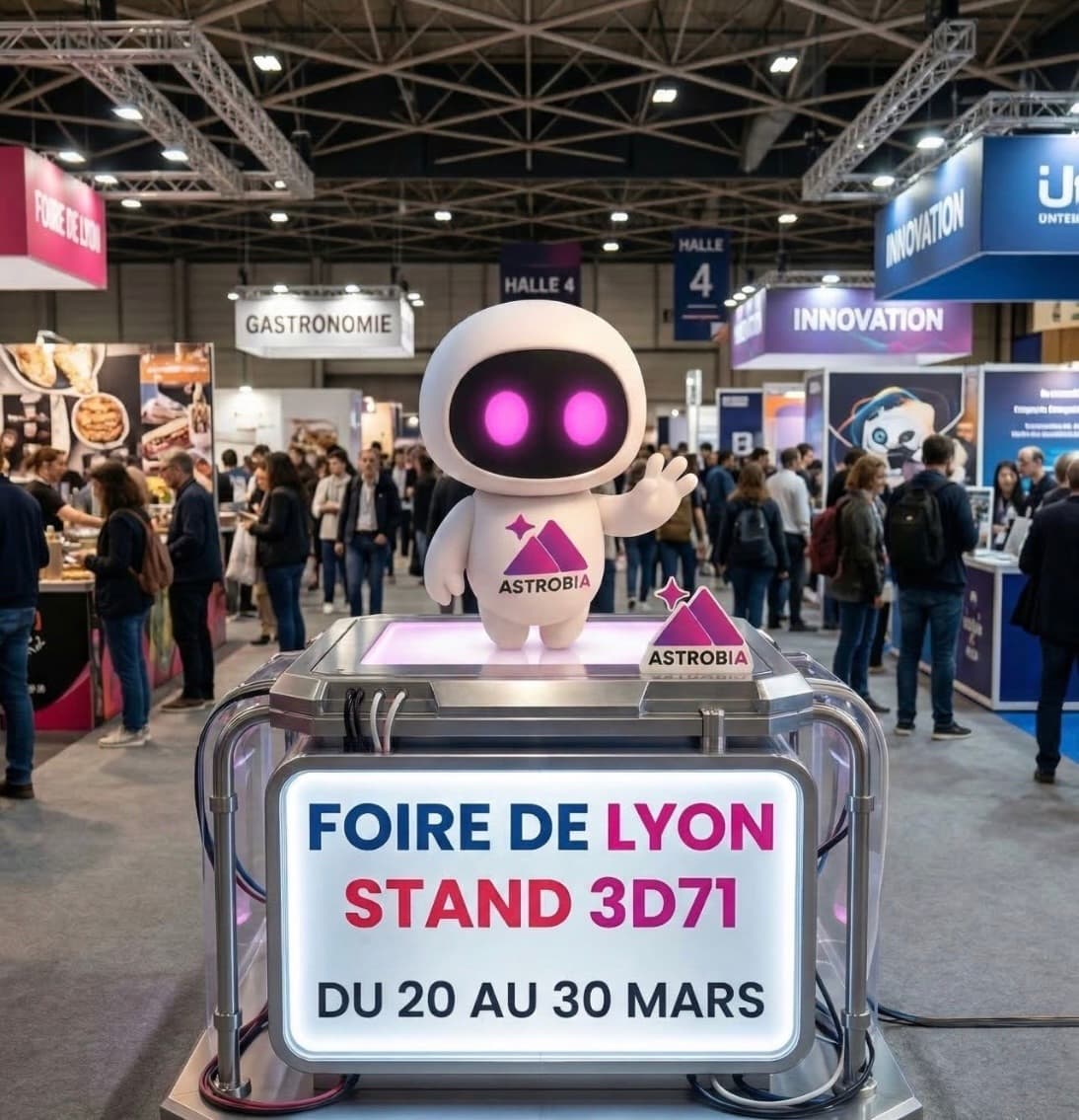 Astrobia à la Foire de Lyon : démocratiser l’IA auprès du grand public